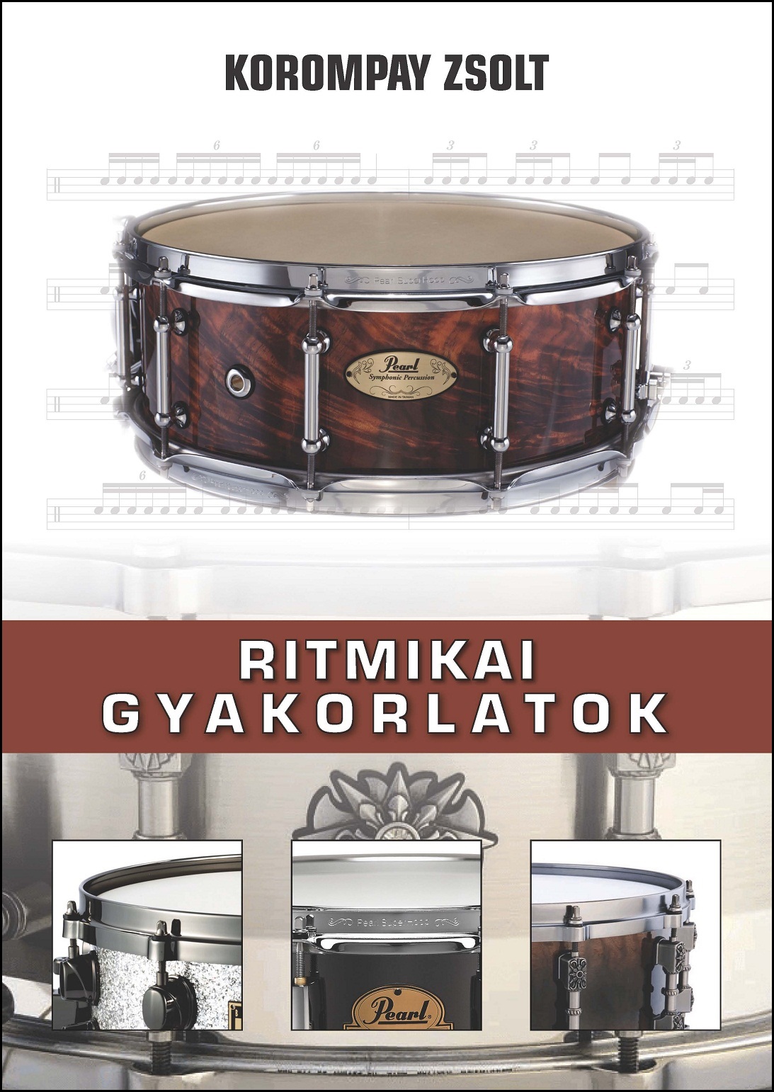 A "Ritmikai gyakorlatok" című dobkotta címlapja.